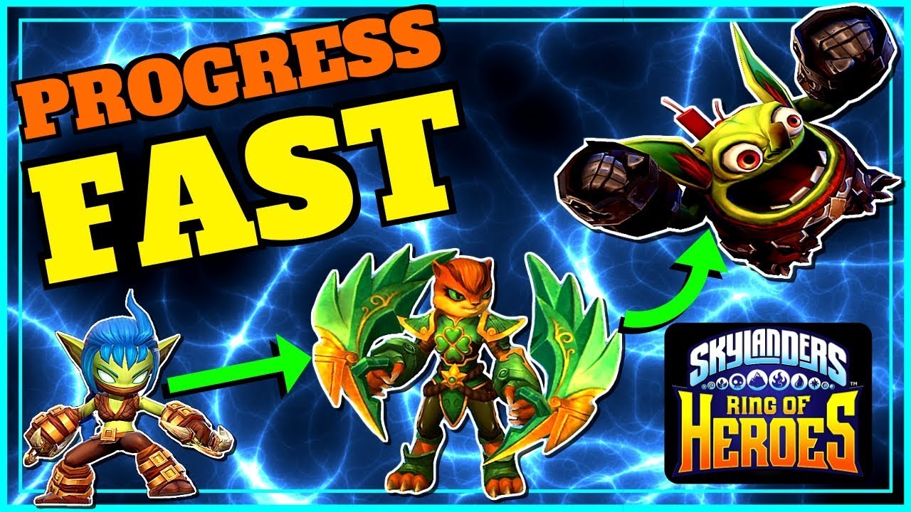 SKYLANDERS Ring of Heroes РУКОВОДСТВО ПО РАННЕМУ ПРОГРЕССУ!!!