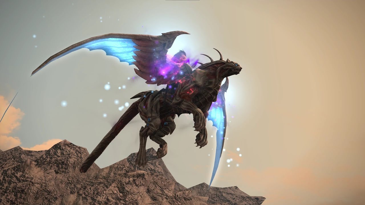 [FFXIV] Lynx of Abyssal Grief - Zeromus Mount