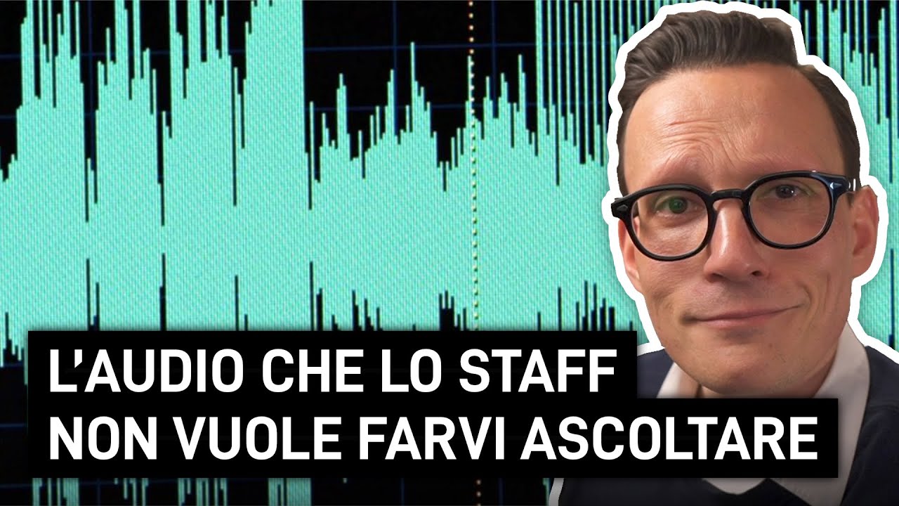 L'audio che lo staff di Rolando Pelizza non vuole farvi ascoltare