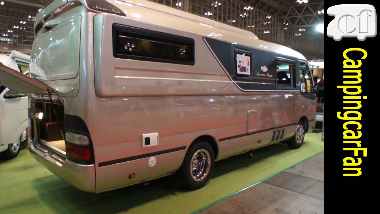 【セブンシーズ】トヨタ コースターベースの高断熱でスタイリッシュなバスコン Japanese Campingcar Motorhome