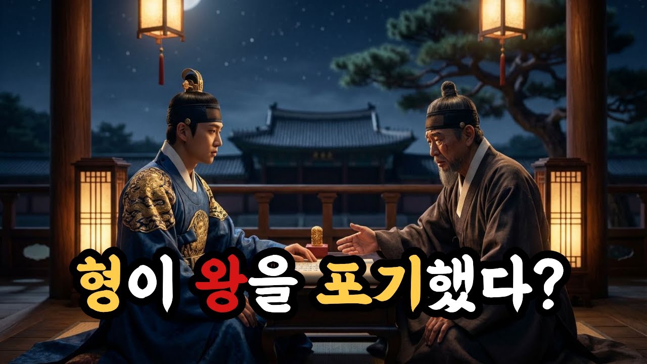 👑세종이 왕이 될수 있었던 이유, 형 양녕이 스스로 왕좌를 내려 놓은 밤🔥조선 최고의 형제 서사