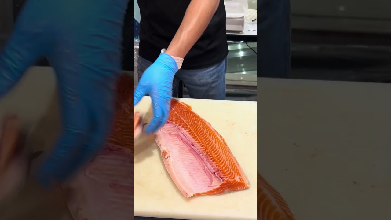 How To Fillet A Whole Salmon 