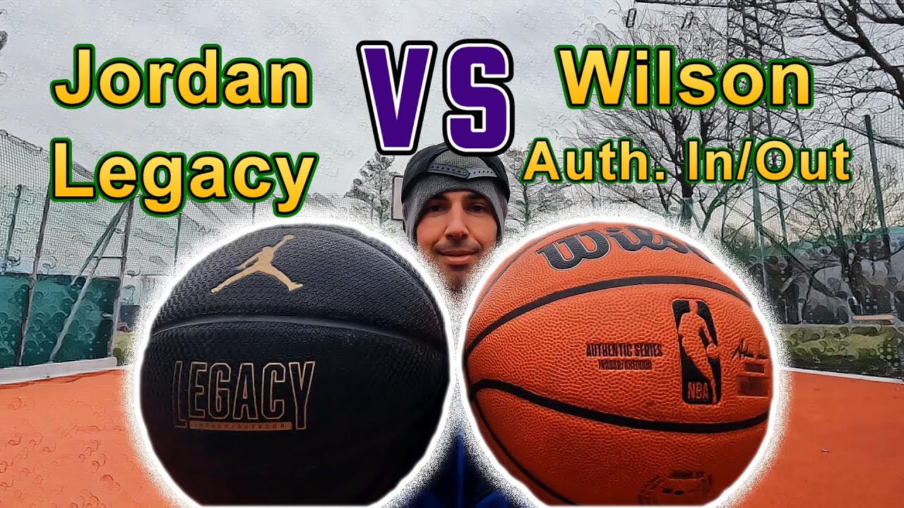 Jordan Legacy VS Wilson Authentic Indoor Outdoor at Airport Court