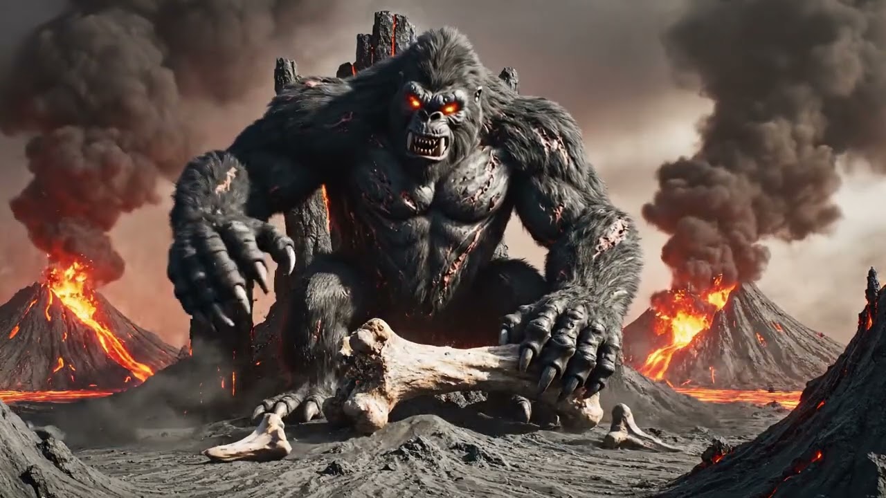 A terrifying confrontation between two giant creatures. @The-world-of-ancient-animals