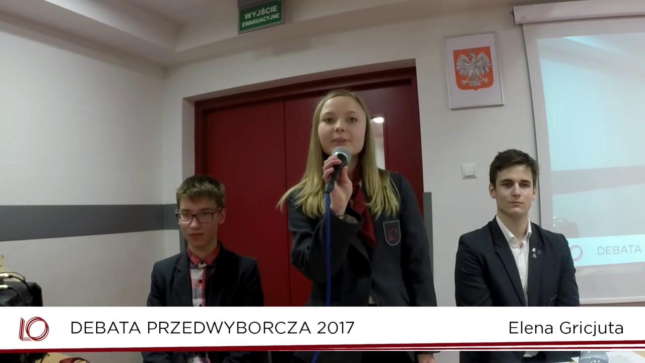 Debaty przedwyborcze ZSPŁ - wybory na przewodniczących SU 2017