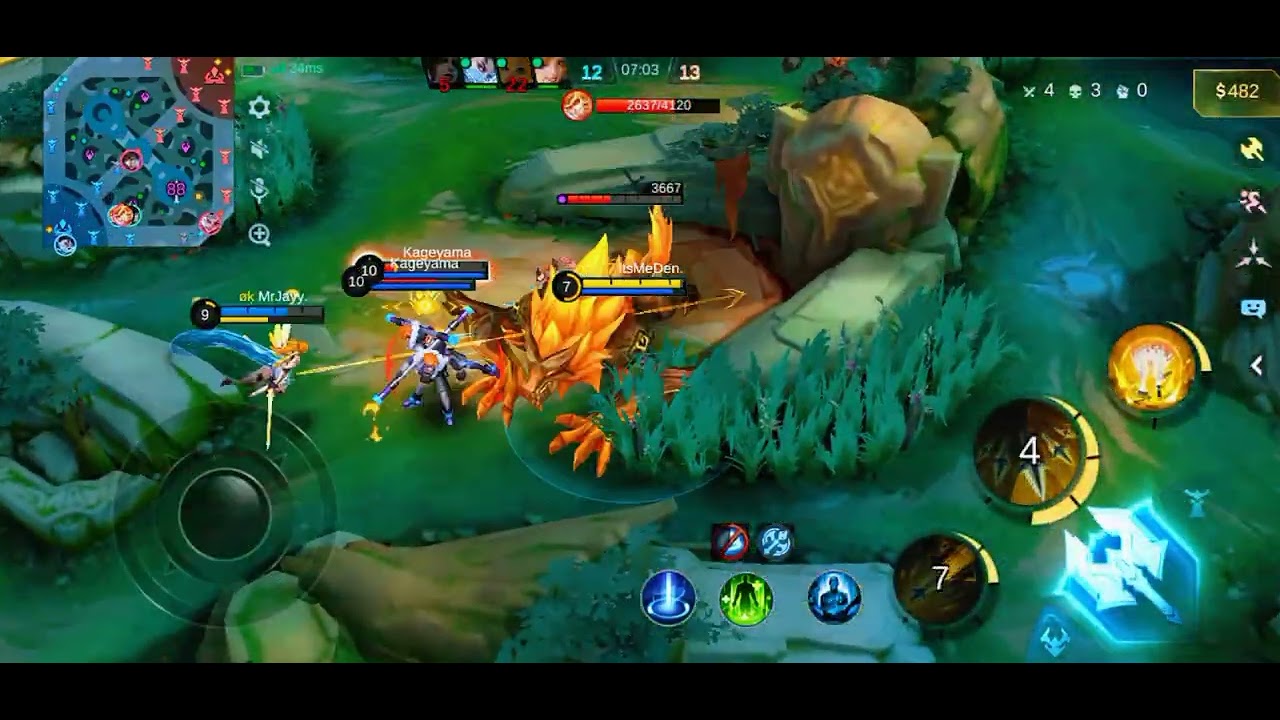 Yellowflash Gusion lowlights