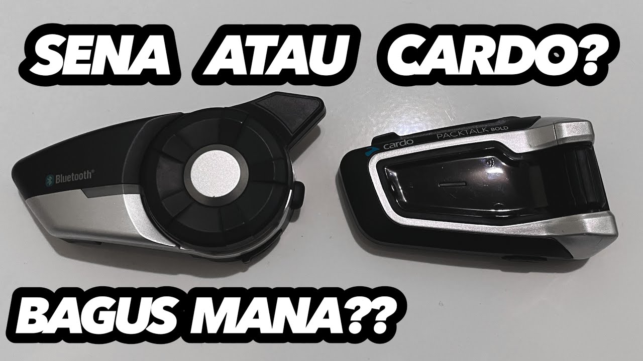 Review Interkom Sena 20S Evo / Cardo Packtalk Bold ⁉️