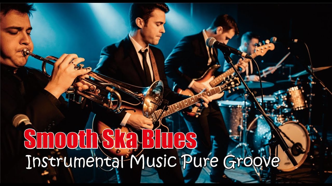 Smooth Ska Blues Instrumental Music | No Vocals, Pure Groove