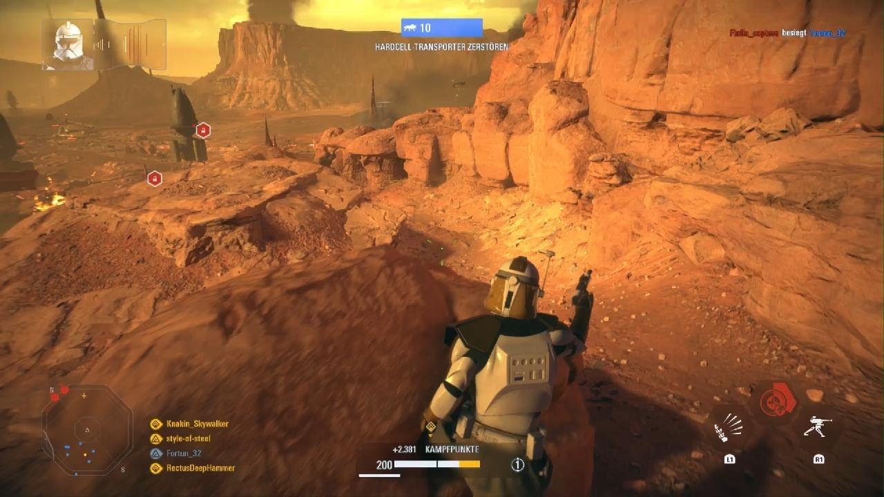 STAR WARS Battlefront 2: Galactic Assault (Gameplay No Comment)