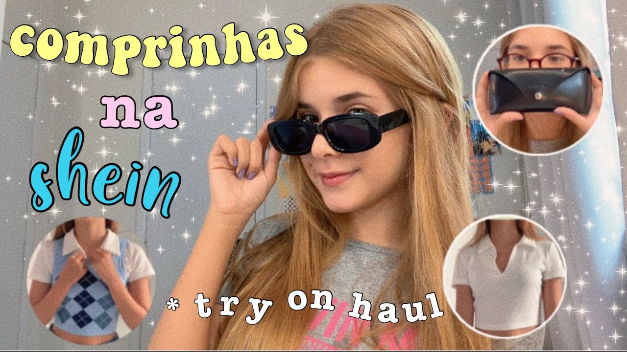 Comprinhas na shein🥳🛍 (1º vídeo do canal)