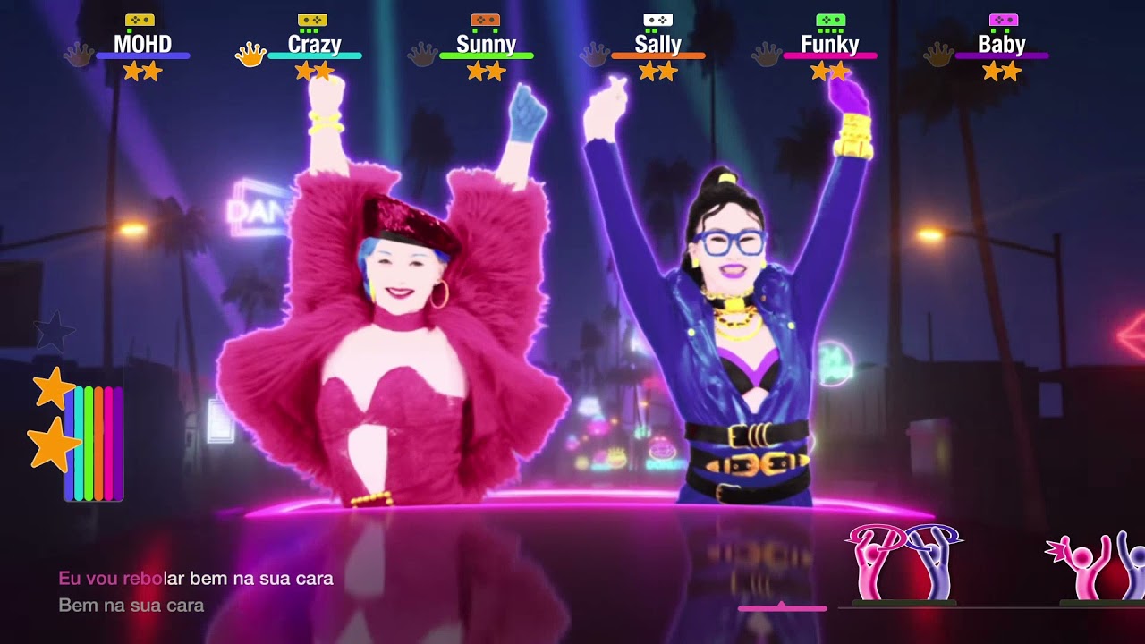 Just Dance 2022 : Sua Cara Limo Version by Major Lazer , Anitta , Pabllo Vittar (Gameplay 6 players)