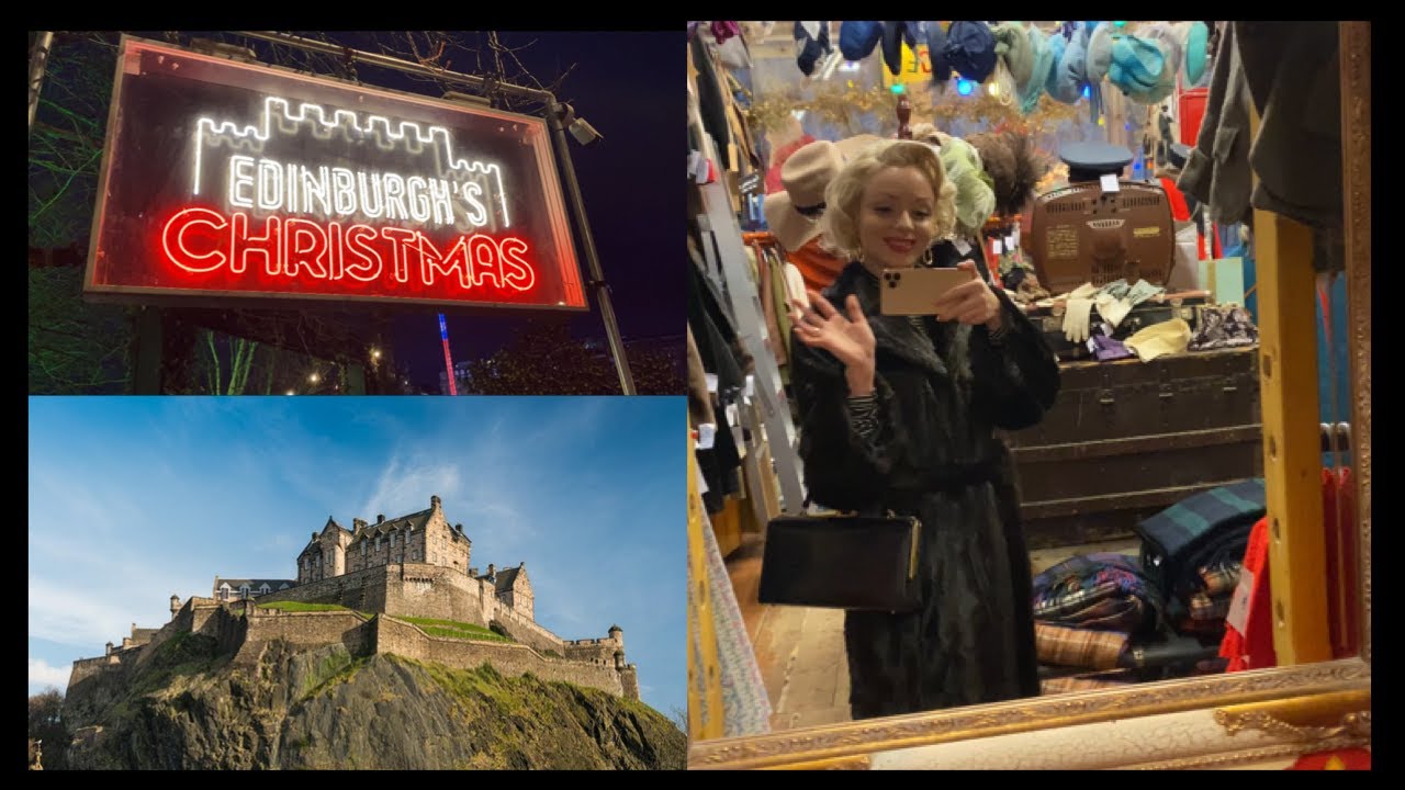 Vintage Shopping In SCOTLAND! | Edinburgh | Vintage Shopping