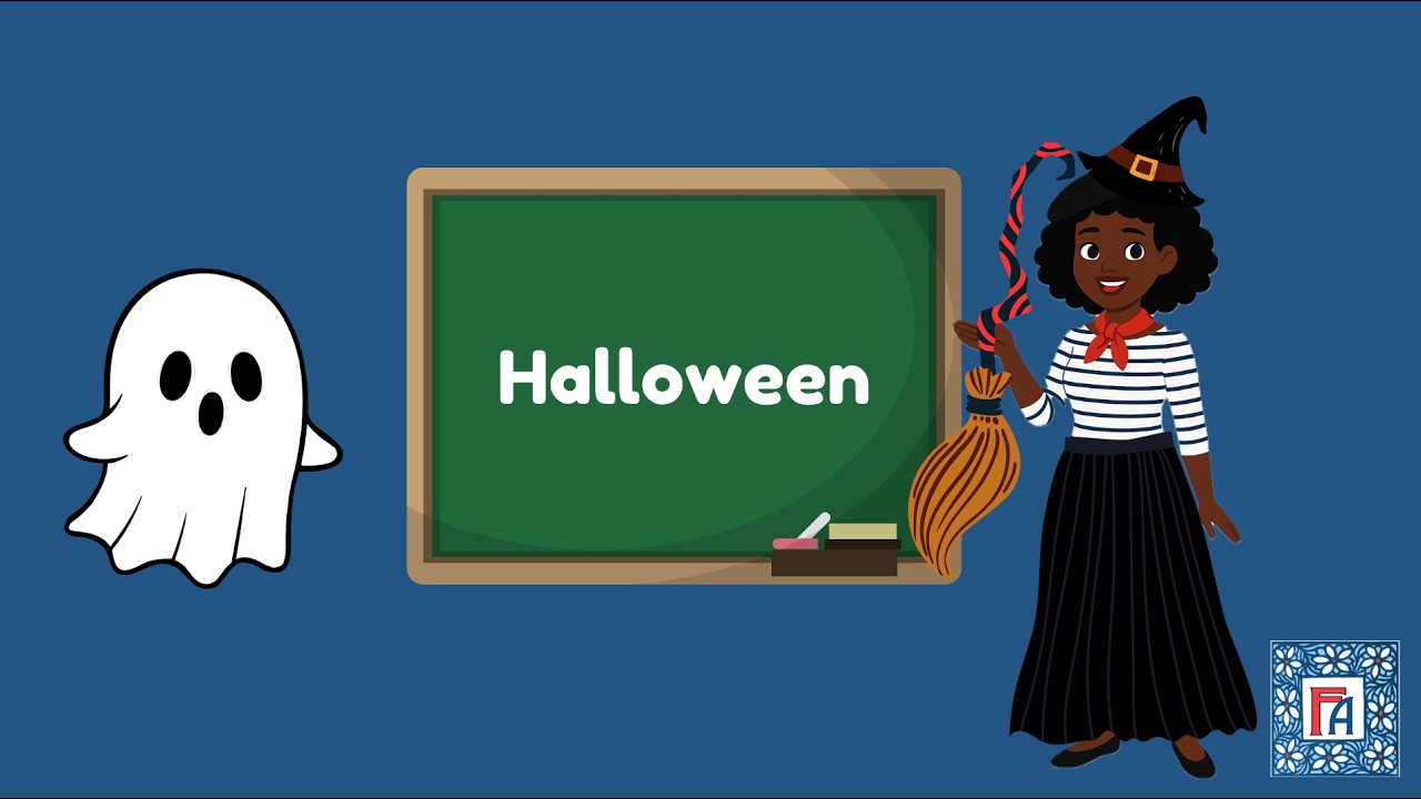 HALLOWEEN IN FRANCE! - FREE FRENCH LESSON FOR KIDS
