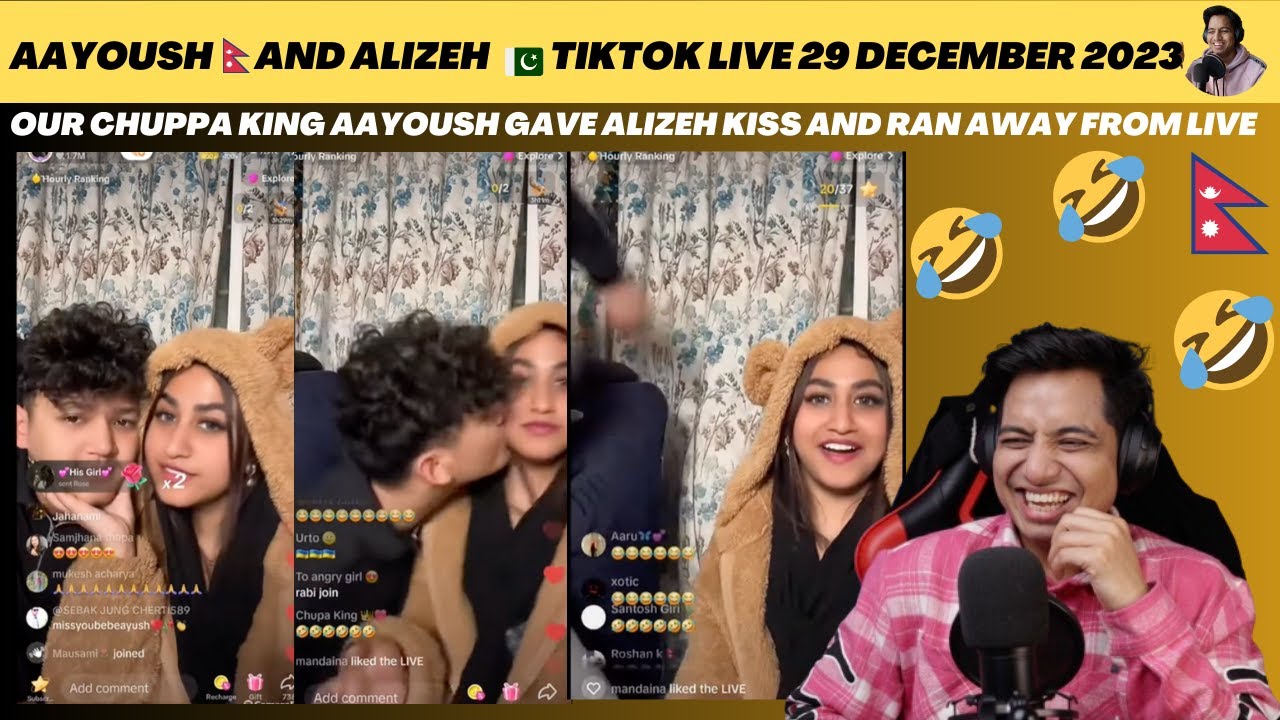 OMG !! OUR CHUPPA KING AAYOUSH KISSED ALIZEH AND RAN AWAY🤣🤣 ALIZEH SHOCKED | 29 DEC | Reaction Video