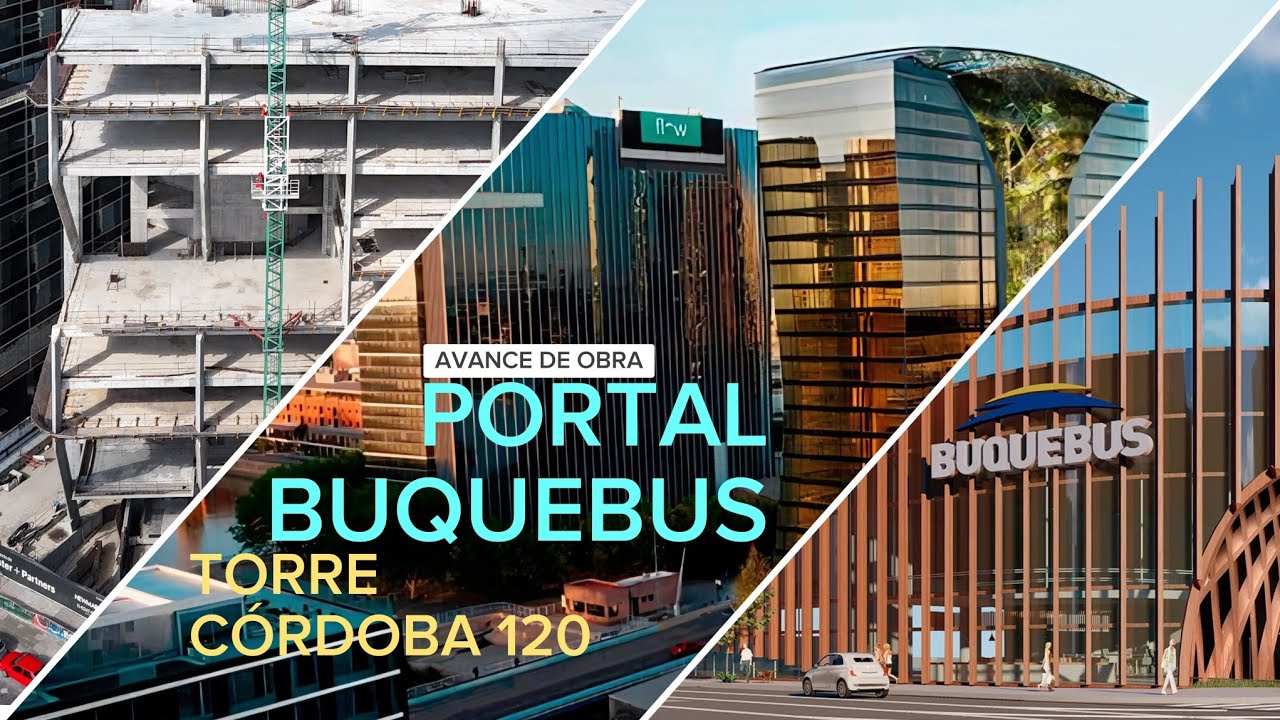 Portal Buquebus + ¿Que fue de la torre de Av Córdoba 120? - Buenos Aires - Enero 2026