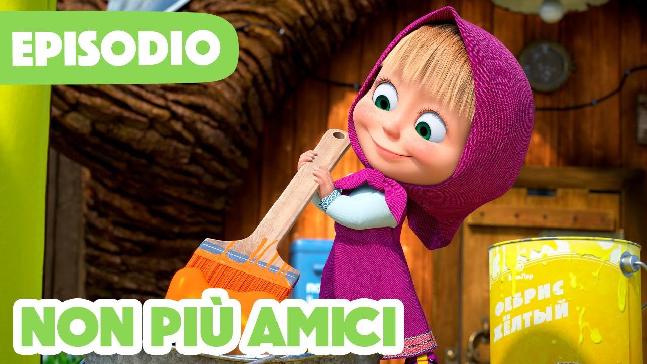 💥Nuovo episodio💥 Masha e Orso 🐻👱‍♀️ Non più amici 🔴🙅🏼‍♀️🤝🟡 (Episodio 112) 💥 Unfriended?