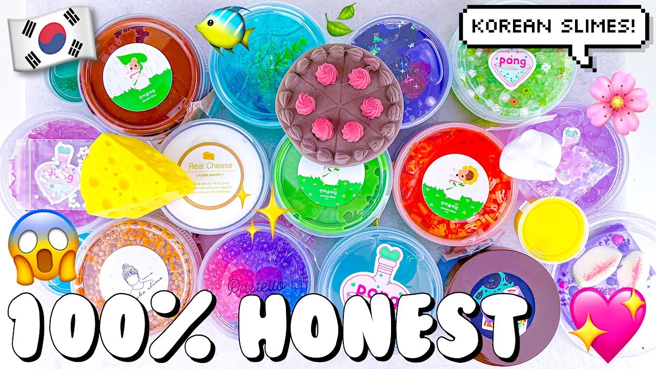 $250 HUGE KOREAN SLIME SHOP REVIEW 💖 100% Honest Seoul Gage