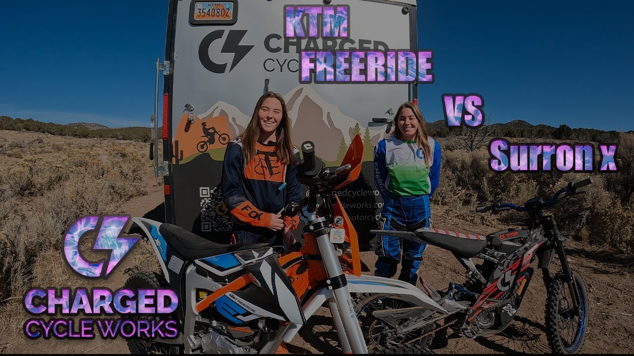 Female Perspective Electric Surron vs KTM Freeride