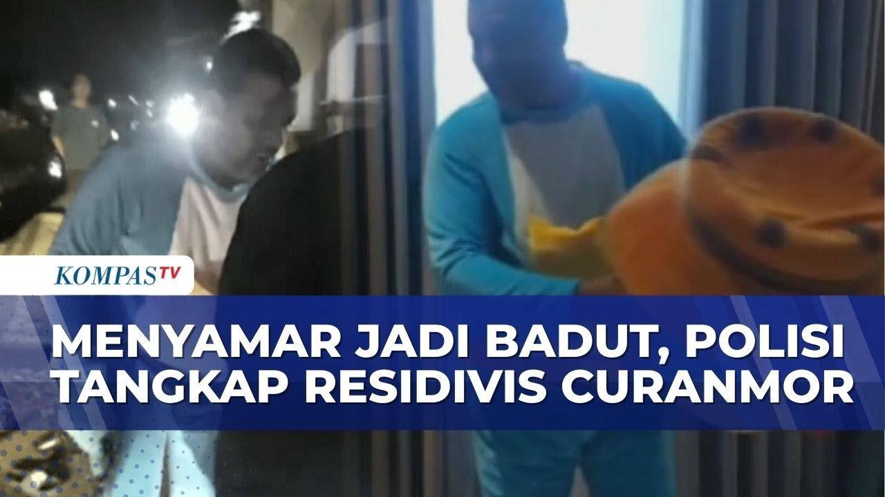 Polisi di Palembang Menyamar Jadi Badut Doraemon & Spiderman demi Tangkap Raja Curanmor