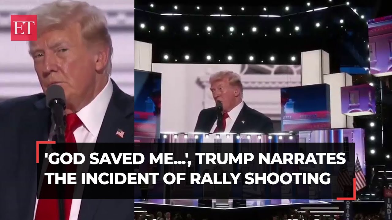 'God saved me…': Donald Trump at RNC pitches himself as President for 'all of America'