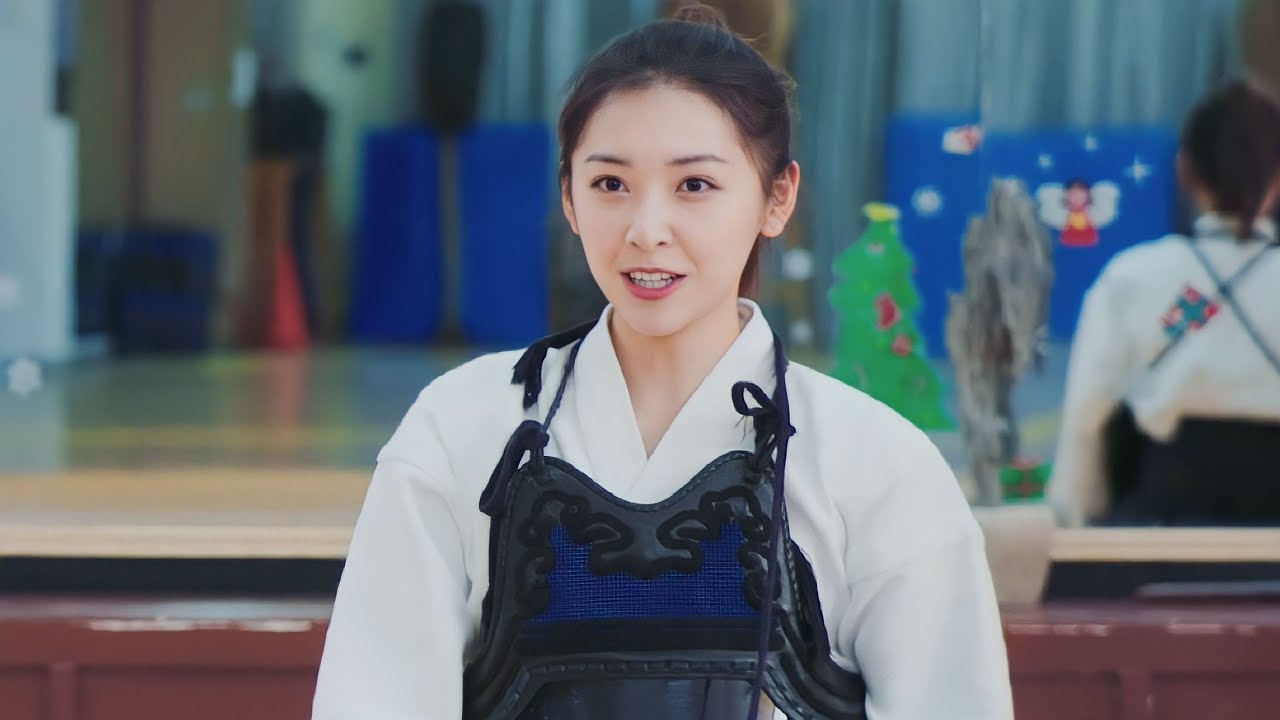 Anna Chen Hao Lan 陈昊蓝 kendo suit 剣道着 in Lucky's First Love 世界欠我一个初恋 (2019) ep17 [中文注意]