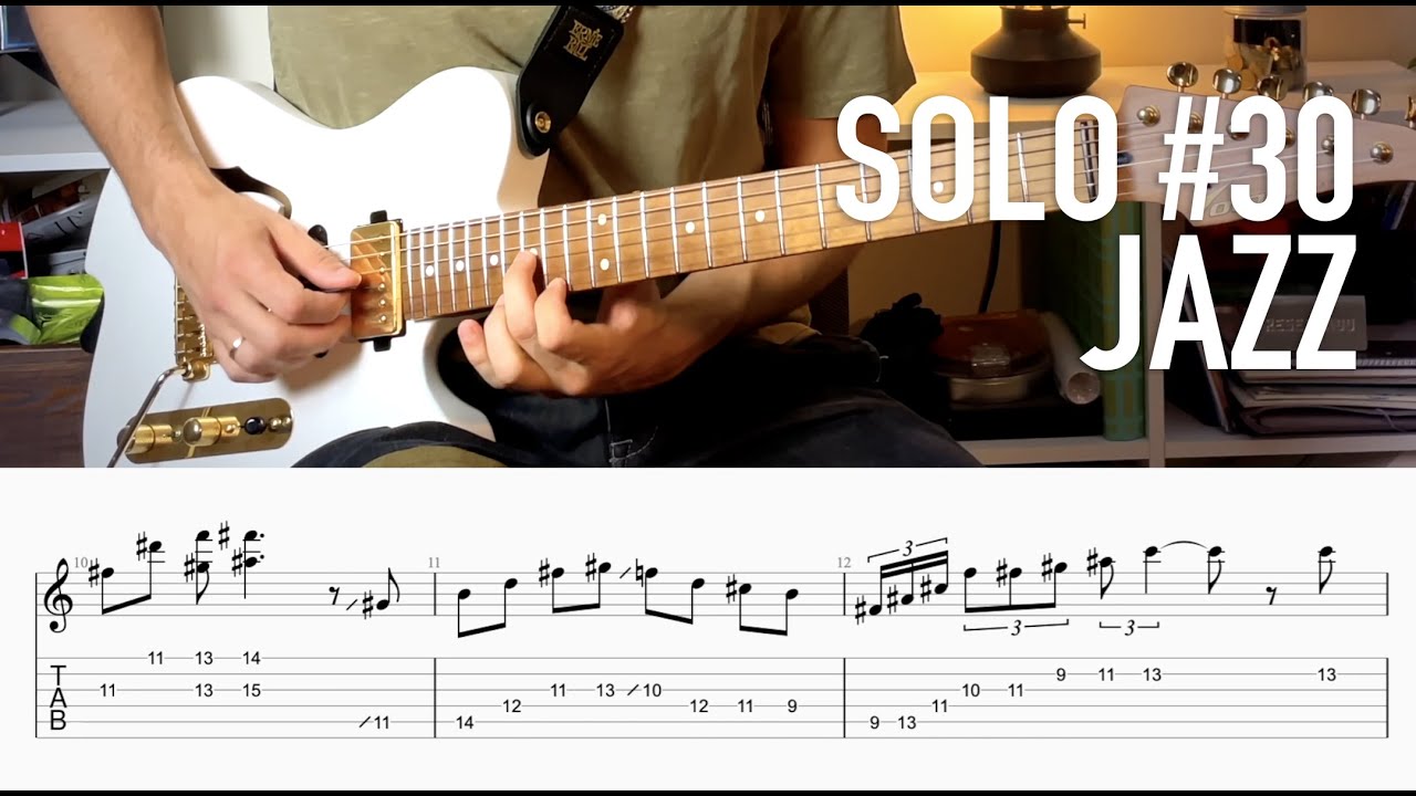 GUITAR SOLO #30 - Jazz [Tabs]