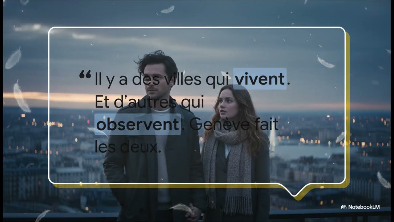 La Cité des anges · Genève. Mieux vaut un instant pleinement vécu qu’une éternité sans sensation.