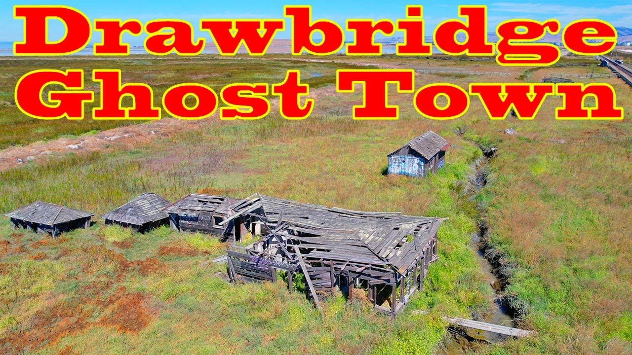 Drawbridge Ghost Town Disappearing into the Marsh!