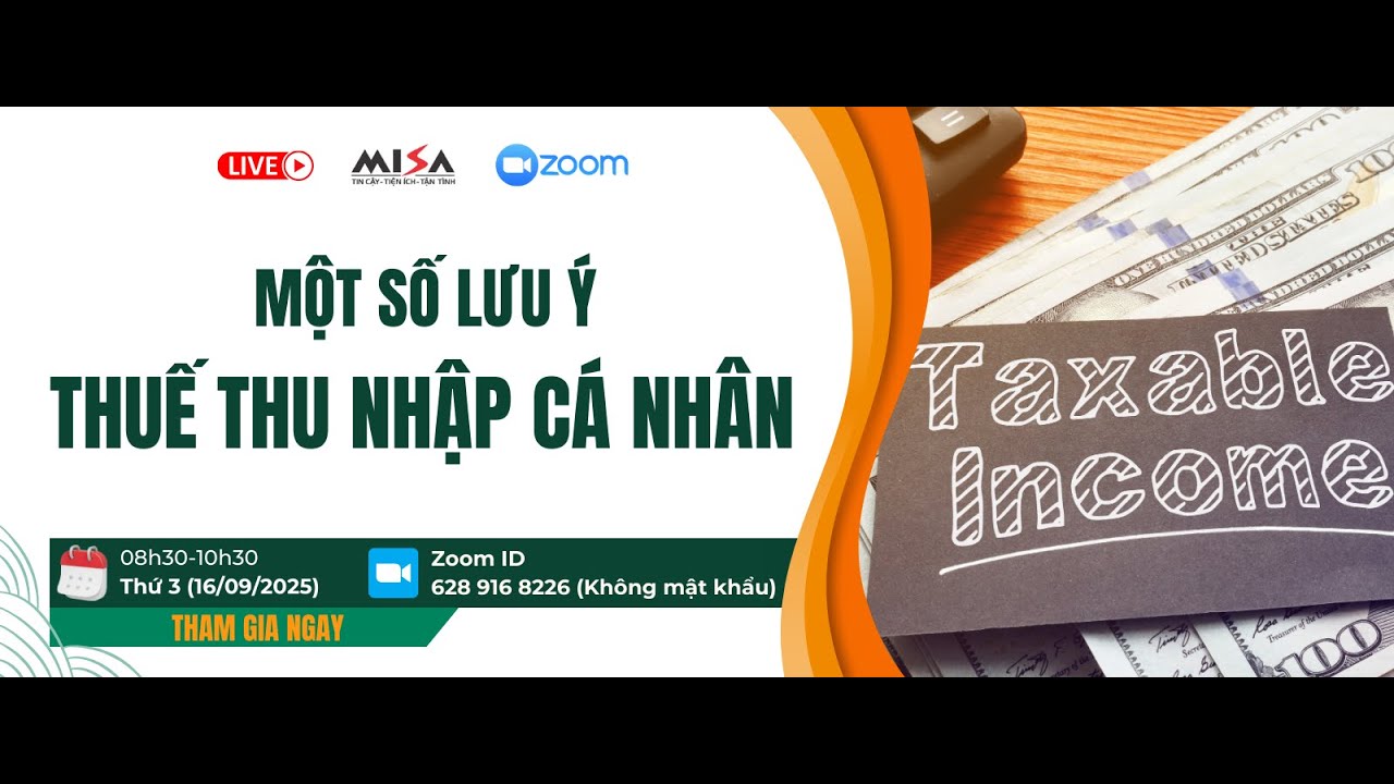 Một số lưu ý về THUẾ THU NHẬP CÁ NHÂN