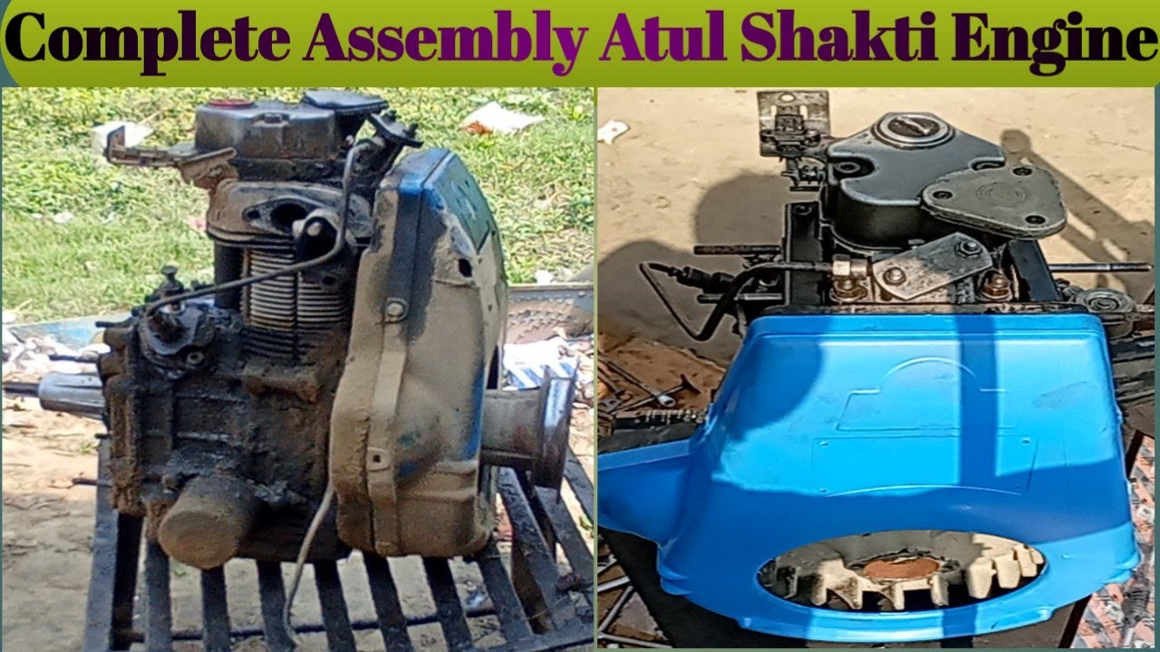 Complete Assembly Atul Shakti Engine l Full Engine Repiar Atul Shakti l @Tem700