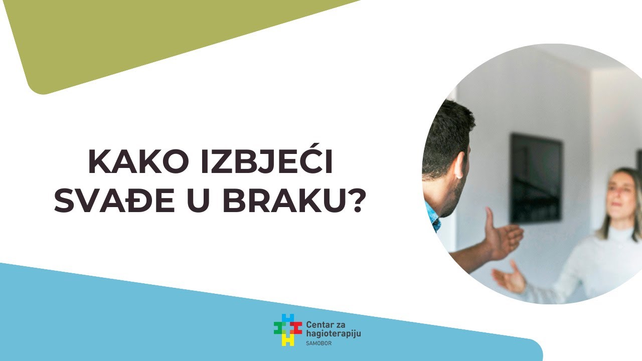 Kako izbjeći svađe u braku ?