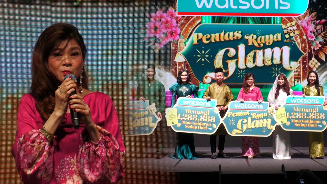 Aidilfitri bukan sekadar baju sedondon, Watsons kongsi mesej dalam Pentas Raya Glam