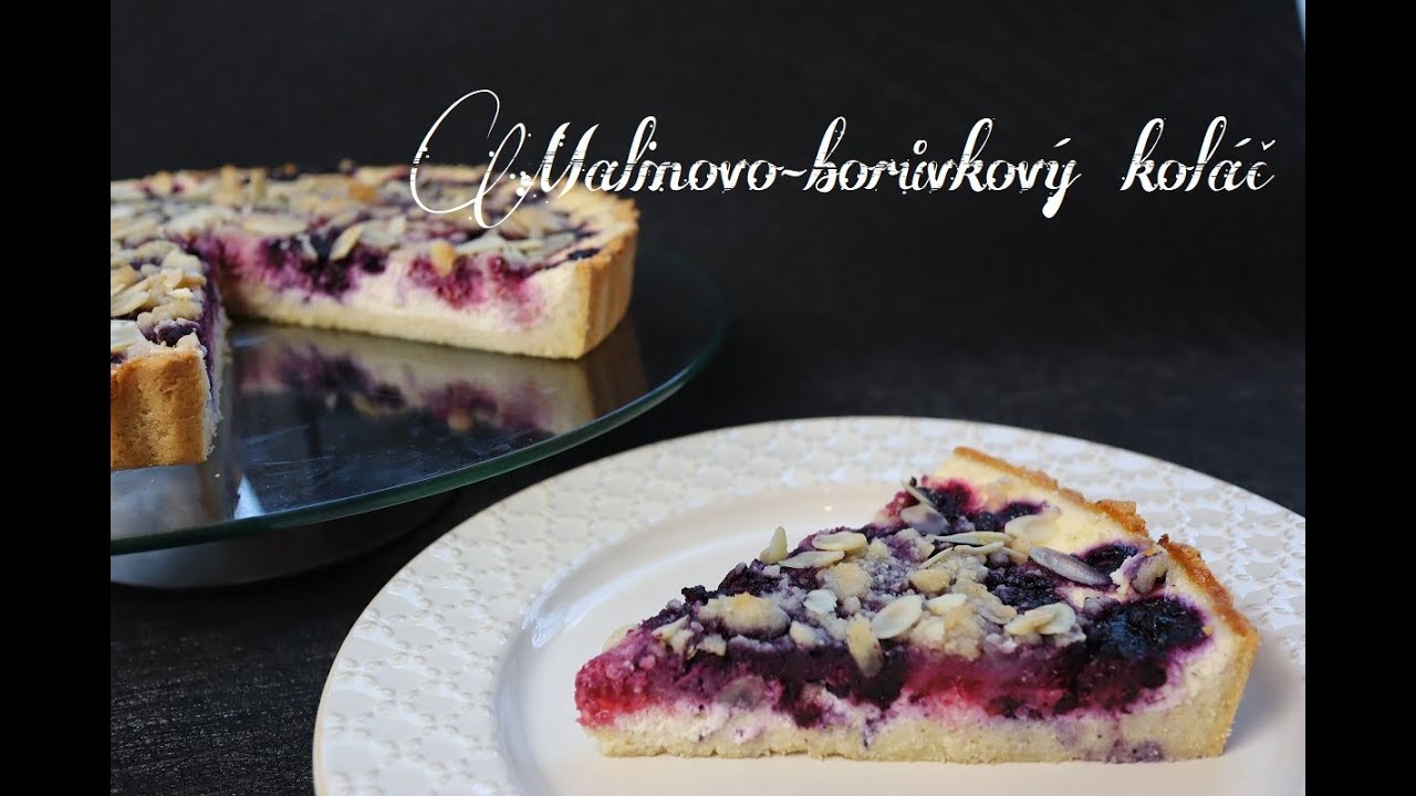Malinovo-borůvkový koláč | LCHF| Dvě v troubě | CZ/SK HD recipe