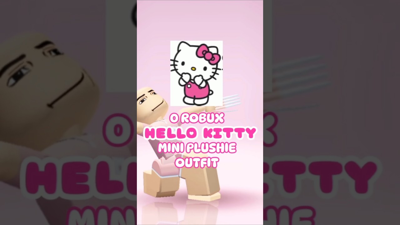 0 Robux Hello Kitty Mini Plushie Outfit Ideas #roblox #0robuxoutfitideas #hellokitty