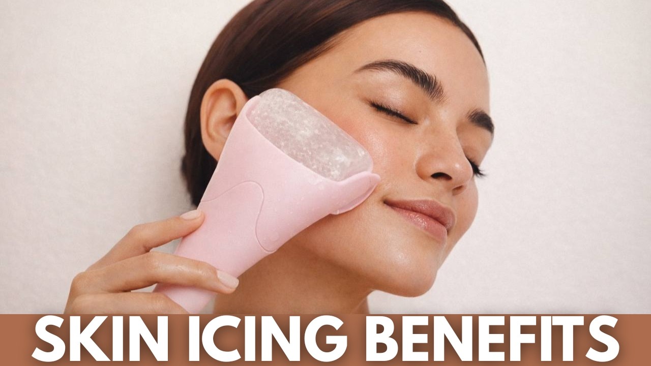 10 Benefits of Skin Icing You Need to Know | Clear Skin, Smaller Pores, Natural Glow! ❄️✨