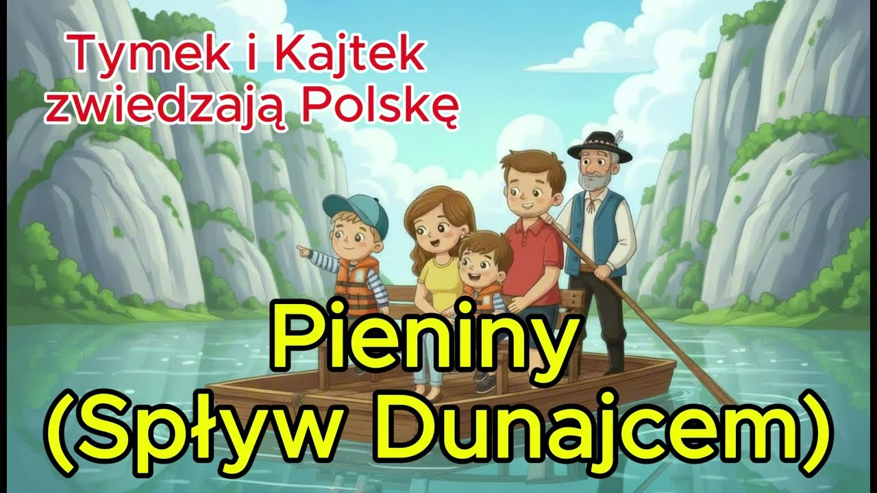 Rzeka, która uczy spokoju 🛶🌊 Pieniny (Spływ Dunajcem) | Tymek i Kajtek zwiedzają Polskę #6