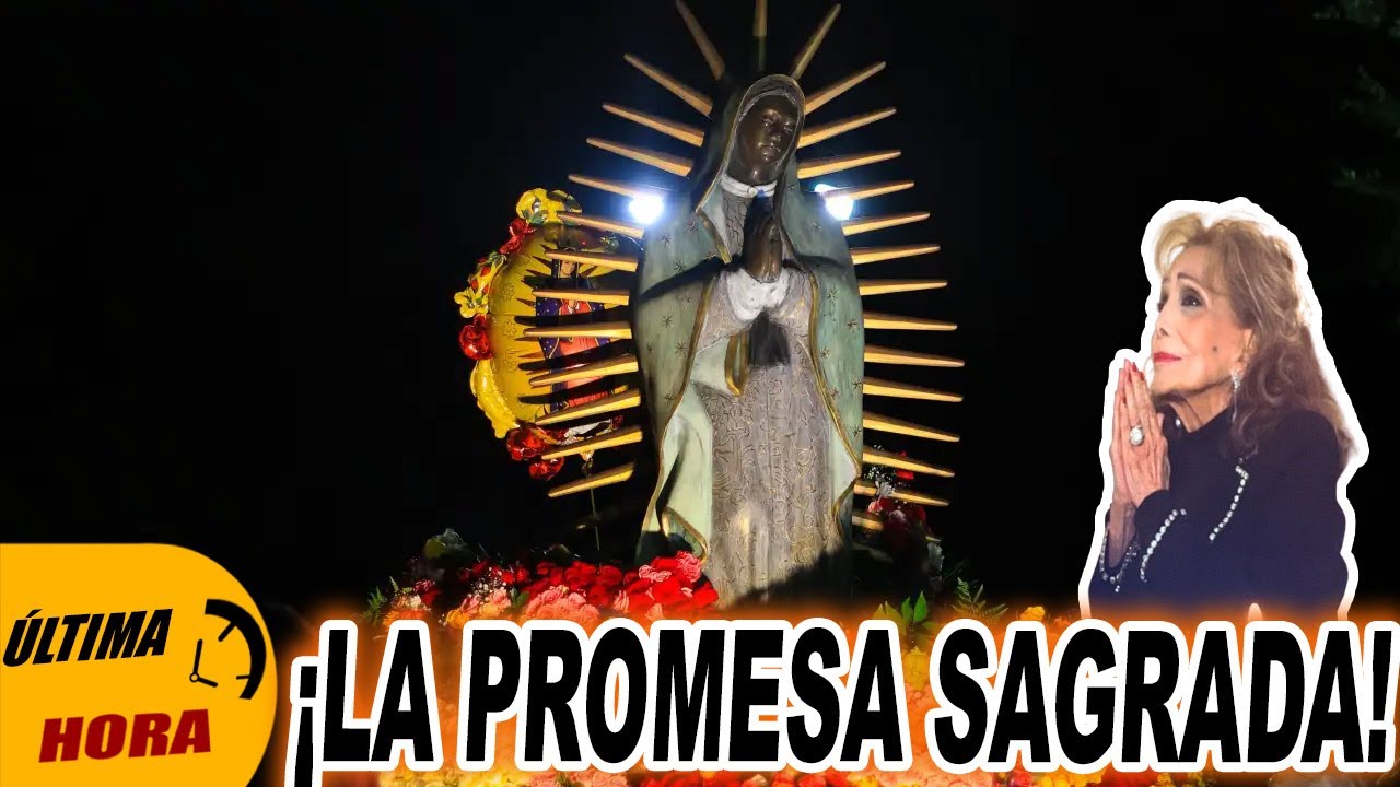 María Victoria en Las Mañanitas a la Virgen: La legendaria actriz cumple su juramento a sus 102 años