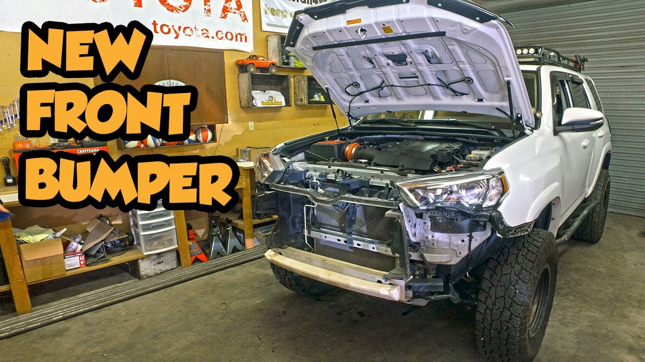 Передний бампер C4 Fab Lo Pro для Toyota 4Runner 5-го поколения