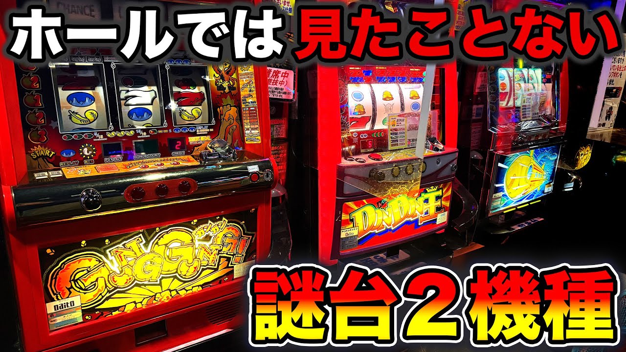 【ガンガン・ドンドンキング2】大都技研・ビスティのホールで見たこともないレア台2機種