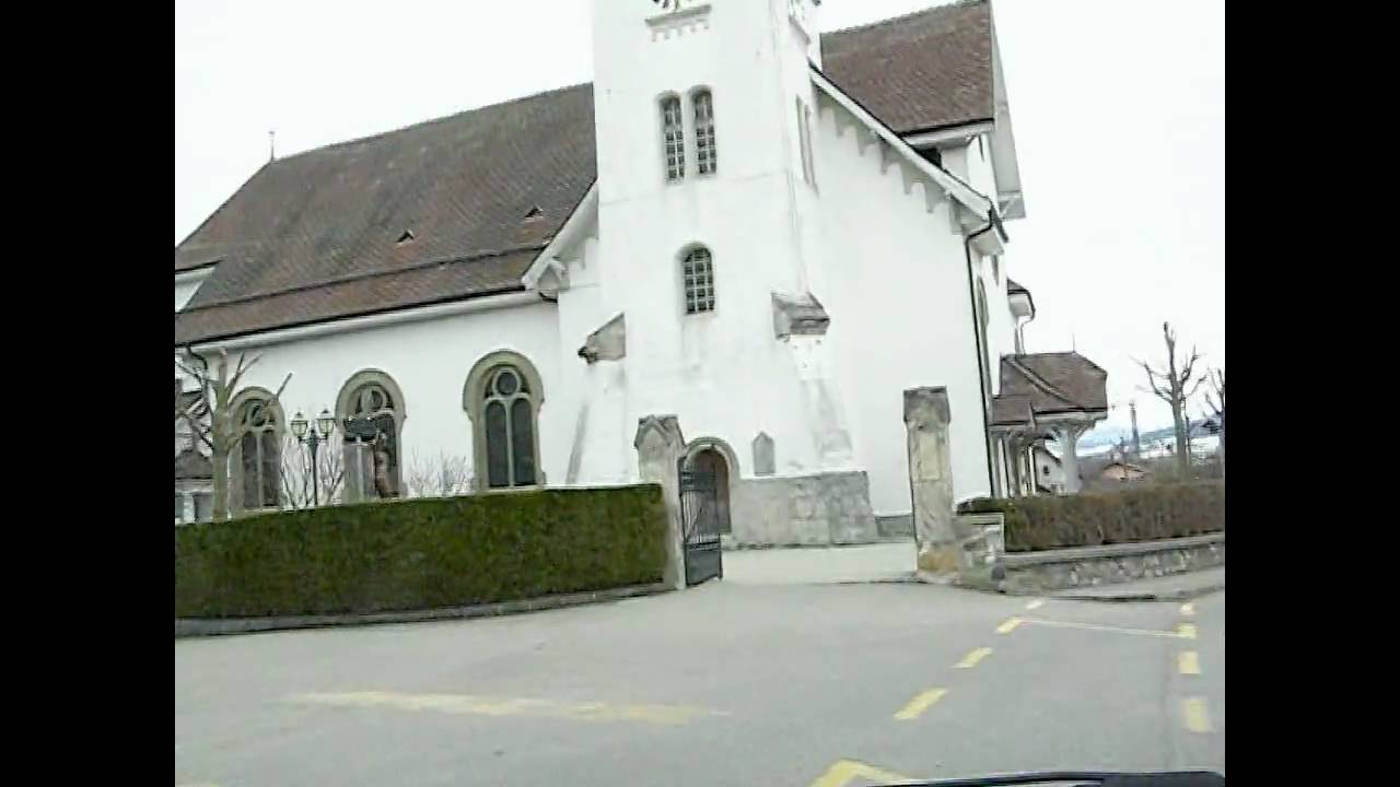 Switzerland 50 (Camera on board) Posieux (FR), Ecuvillens, A&eacute;rodrome [HD]