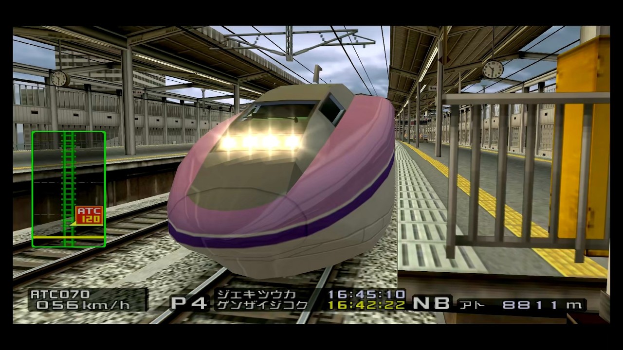 WIN350を走らせてみた+ATC指示速度書き換え 電車でGO! 新幹線 山陽新幹線編