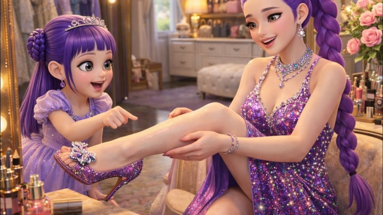 😱 OMG! ⚡ Mischievous Baby Rumi ✂️ secretly Cut Her Mother Rumi's Shoes 😱👠 | K-Pop Demon Hunters