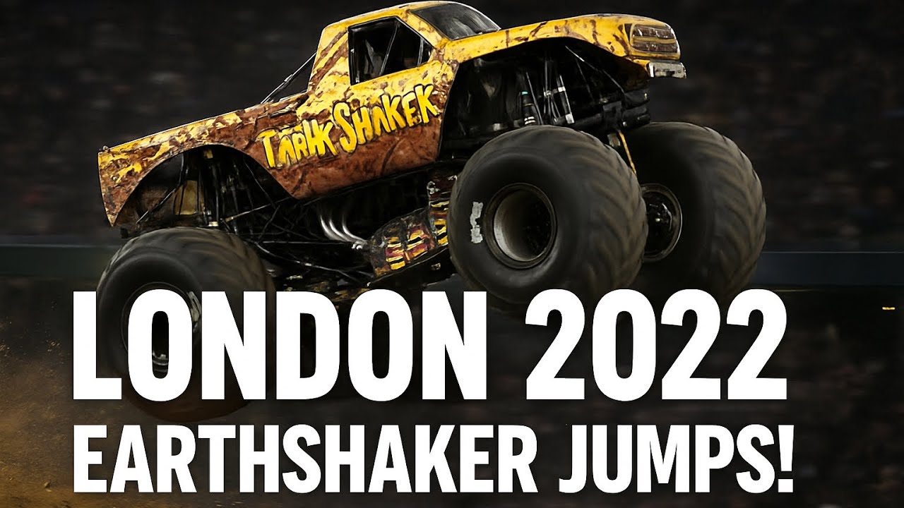 Monster Jam London 2022 | EarthShaker Freestyle Madness & Huge Jumps