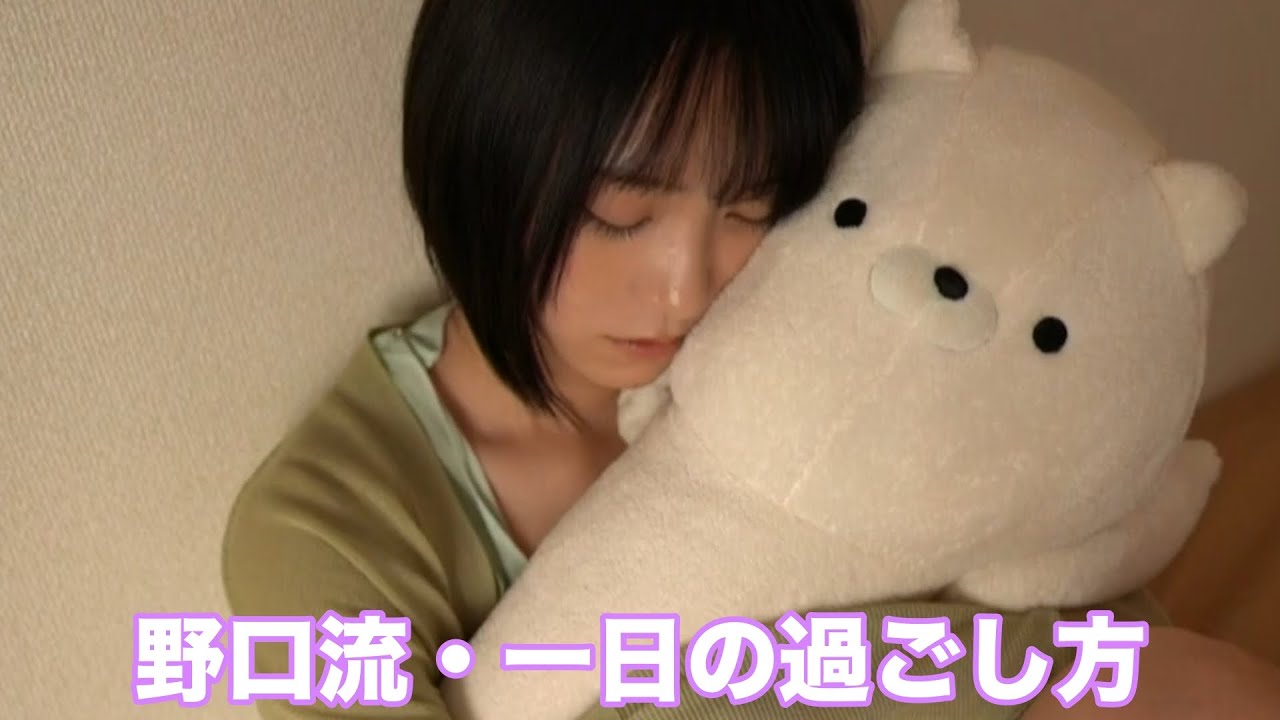 「野口流・一日の過ごし方」=LOVE 5th Anniversary BOOKメイキング映像 野口衣織 イコラブ