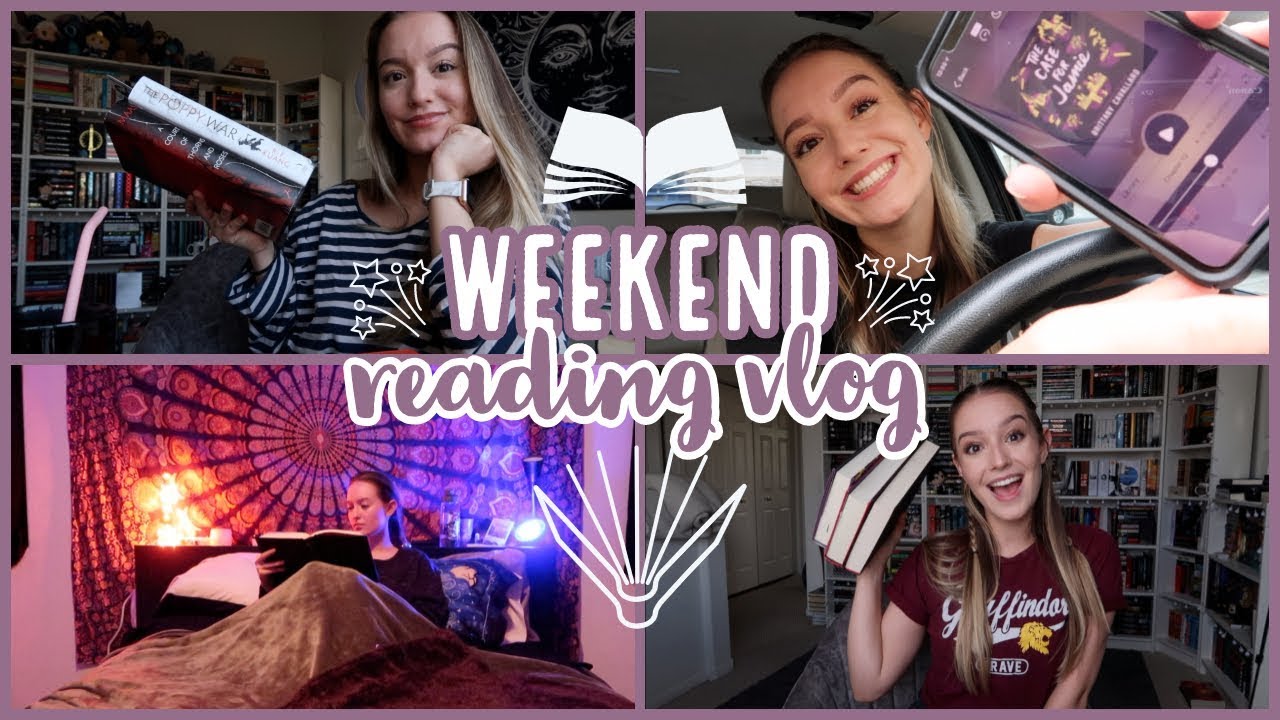 ✹ The One Where I'm VERY Stressed + Weird | Weekend Reading Vlog May 24th - 27th ✹
