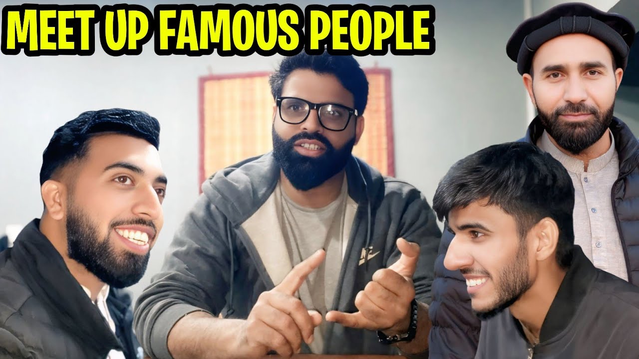 Meet Up With Famous People || Grand party In Dadyal