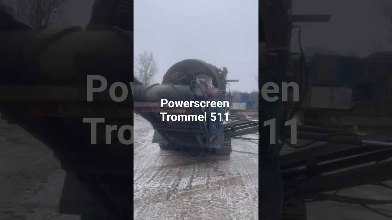 Na Sprzedaż Przesiewacz Bębnowy Powerscreen Trommel 511 2002r Tel. +48 783502447 gajoskruszarki.pl