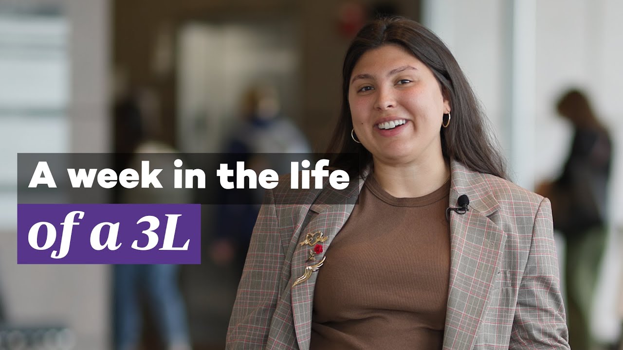 Неделя из жизни студента третьего курса юридического факультета Северо-Западного Притцкеровского ...