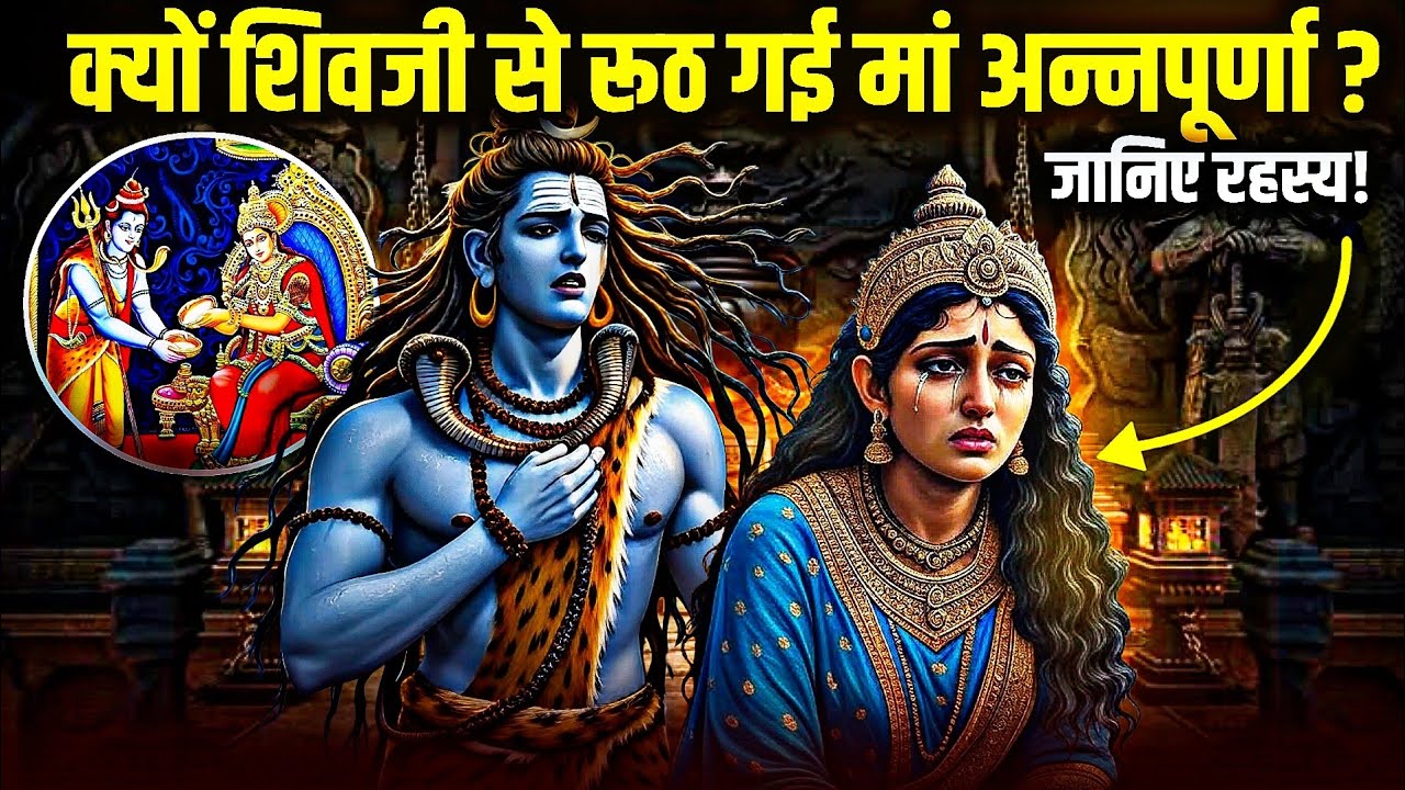 मां अन्नपूर्णा क्यों शिवजी से रूठ गई? जानिए रहस्य! | Story of Maa Annapurna