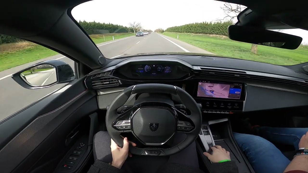 2023 Peugeot 408 GT Hybrid PHEV 225 e-AT8 | POV Test Drive